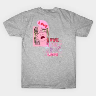 I LOVE PINK, LOVE YOURSELF T-Shirt